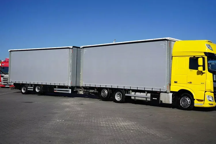 DAF XF / 480 / ACC / E 6 / ZESTAW PRZEJAZDOWY 120 M3 / RETARDER / OŚ SKRĘTNA zdjęcie 34