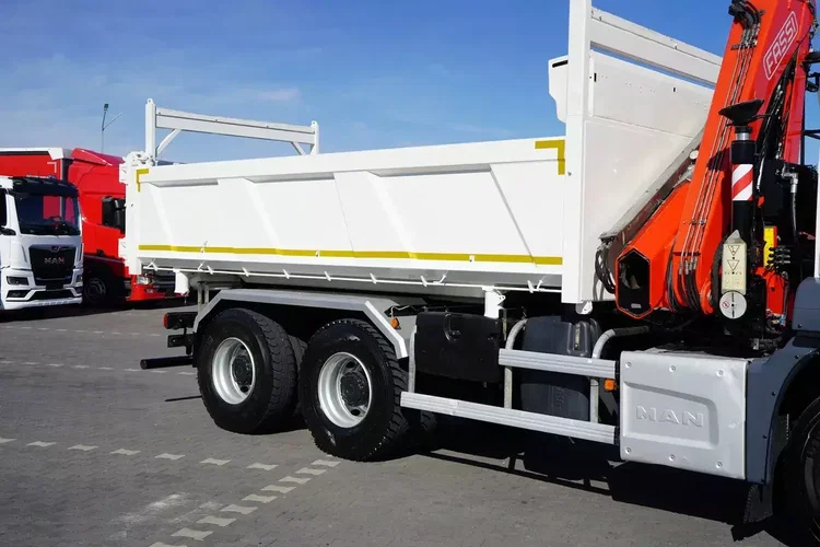 MAN TGS / 33.420 / E 6 / WYWROTKA + HDS / FASSI F 175 / 6 X 4 / HYDROBURTA / ŁYŻKA zdjęcie 27