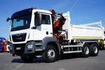 MAN TGS / 33.420 / E 6 / WYWROTKA + HDS / FASSI F 175 / 6 X 4 / HYDROBURTA / ŁYŻKA zdjęcie 30