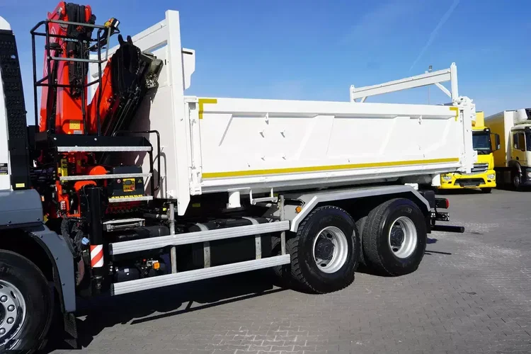 MAN TGS / 33.420 / E 6 / WYWROTKA + HDS / FASSI F 175 / 6 X 4 / HYDROBURTA / ŁYŻKA zdjęcie 32