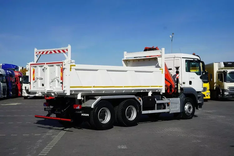 MAN TGS / 33.420 / E 6 / WYWROTKA + HDS / FASSI F 175 / 6 X 4 / HYDROBURTA / ŁYŻKA zdjęcie 36