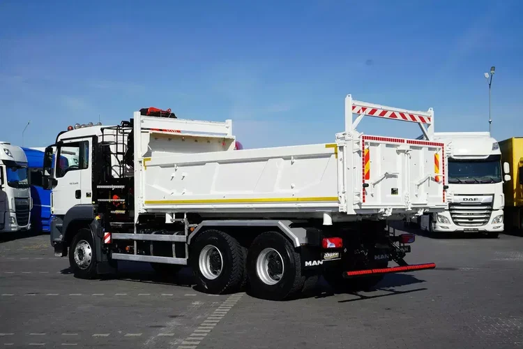 MAN TGS / 33.420 / E 6 / WYWROTKA + HDS / FASSI F 175 / 6 X 4 / HYDROBURTA / ŁYŻKA zdjęcie 37
