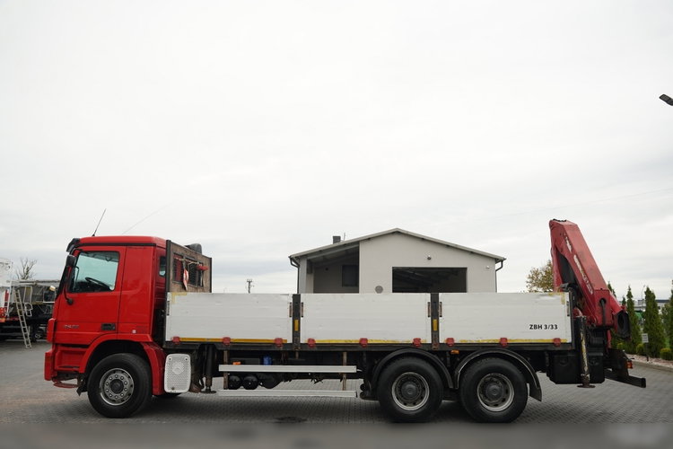 Mercedes AROCS 2636 / 6x4 / BURTOWA - 6.6 M / HDS PALFINGER PK 23 500 / MAX UDŹWIG: 10 000 KG / PILOT / AUTOMAT zdjęcie 9