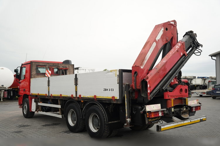 Mercedes AROCS 2636 / 6x4 / BURTOWA - 6.6 M / HDS PALFINGER PK 23 500 / MAX UDŹWIG: 10 000 KG / PILOT / AUTOMAT zdjęcie 10