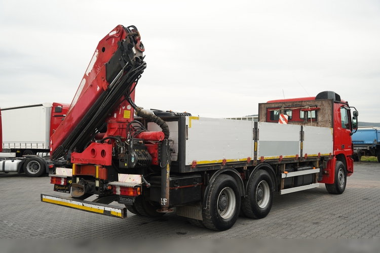 Mercedes AROCS 2636 / 6x4 / BURTOWA - 6.6 M / HDS PALFINGER PK 23 500 / MAX UDŹWIG: 10 000 KG / PILOT / AUTOMAT zdjęcie 11