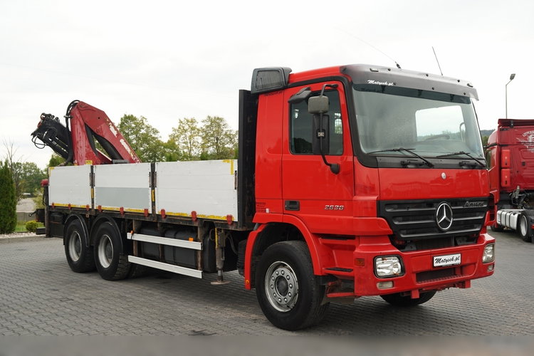 Mercedes AROCS 2636 / 6x4 / BURTOWA - 6.6 M / HDS PALFINGER PK 23 500 / MAX UDŹWIG: 10 000 KG / PILOT / AUTOMAT zdjęcie 13