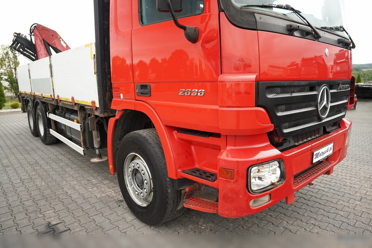 Mercedes AROCS 2636 / 6x4 / BURTOWA - 6.6 M / HDS PALFINGER PK 23 500 / MAX UDŹWIG: 10 000 KG / PILOT / AUTOMAT zdjęcie 14