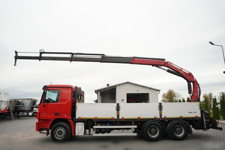 Mercedes AROCS 2636 / 6x4 / BURTOWA - 6.6 M / HDS PALFINGER PK 23 500 / MAX UDŹWIG: 10 000 KG / PILOT / AUTOMAT zdjęcie 3