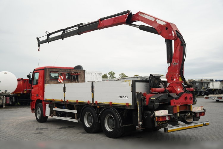 Mercedes AROCS 2636 / 6x4 / BURTOWA - 6.6 M / HDS PALFINGER PK 23 500 / MAX UDŹWIG: 10 000 KG / PILOT / AUTOMAT zdjęcie 4
