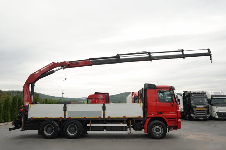 Mercedes AROCS 2636 / 6x4 / BURTOWA - 6.6 M / HDS PALFINGER PK 23 500 / MAX UDŹWIG: 10 000 KG / PILOT / AUTOMAT zdjęcie 6