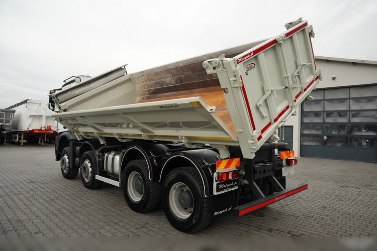 Mercedes AROCS 3240 / 8x4 / WYWROTKA - 5.7 M / HYDROBURTA / AUTOMAT / EURO 6 / zdjęcie 9