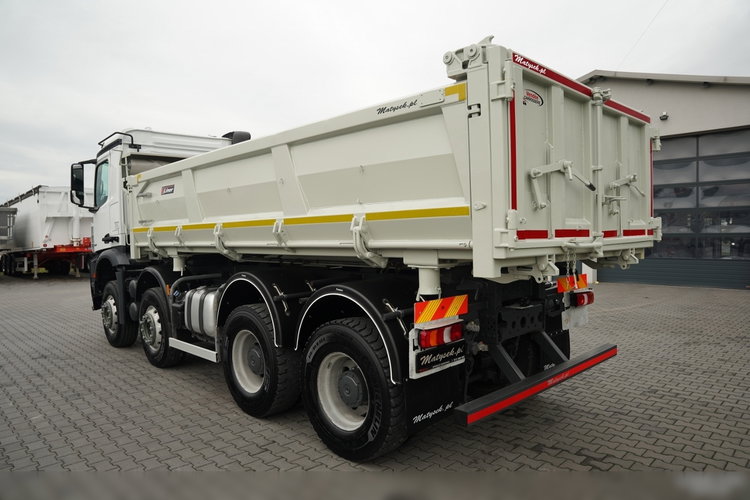 Mercedes AROCS 3240 / 8x4 / WYWROTKA - 5.7 M / HYDROBURTA / AUTOMAT / EURO 6 / zdjęcie 14