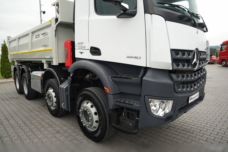 Mercedes AROCS 3240 / 8x4 / WYWROTKA - 5.7 M / HYDROBURTA / AUTOMAT / EURO 6 / zdjęcie 18