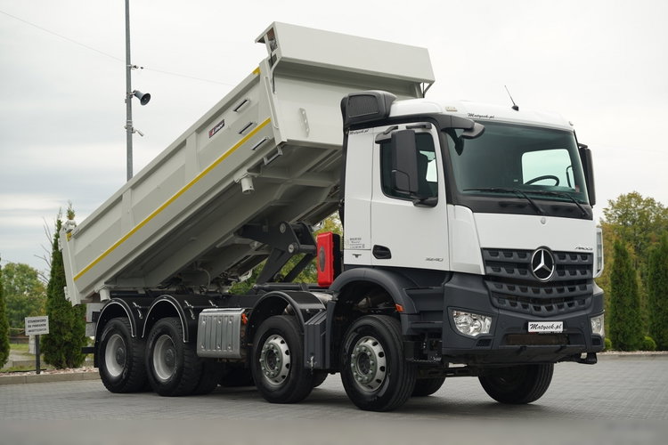 Mercedes AROCS 3240 / 8x4 / WYWROTKA - 5.7 M / HYDROBURTA / AUTOMAT / EURO 6 / zdjęcie 7