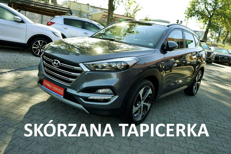 Hyundai Tucson 1.7CRDI NAVI, alu R19, skóra, kamera, 2018r. zdjęcie 1