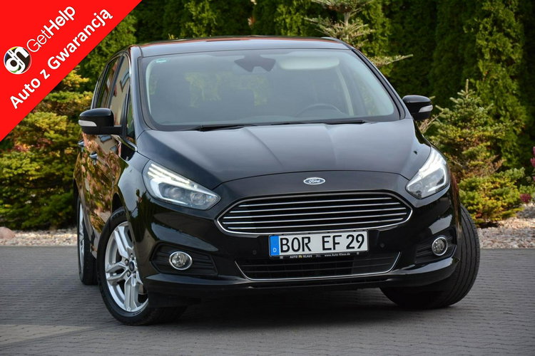 Ford S-Max 7-foteli Full Led Radar Navi Sķóry Panorama Convers 2xParkt Alu18 zdjęcie 1