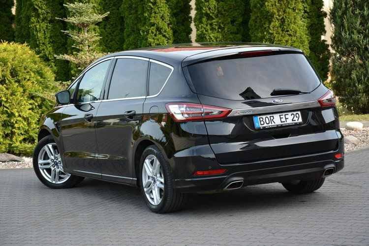 Ford S-Max 7-foteli Full Led Radar Navi Sķóry Panorama Convers 2xParkt Alu18 zdjęcie 12
