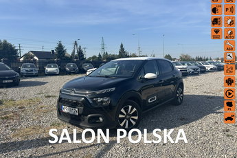 Citroen C3 SHINE, I właściciel, salon Polska, serwisowana, 12 miesięcy