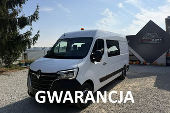 Renault Master L2H2 średniak 7-osobowy lift brygadówka doka pełna opcja