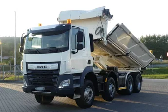 DAF CF 480 8x4 / WYWROTKA 2 STR / HYDRO BURTA / SPROWADZONY /