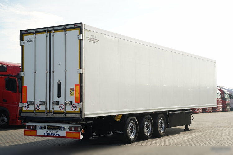 Krone CHŁODNIA / THERMO KING  SLXe 300 / OŚ PODNOSZONA /  SAF / KOSZ NA PALETY zdjęcie 9