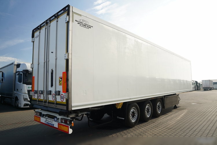 Krone CHŁODNIA / THERMO KING  SLXe 300 / OŚ PODNOSZONA /  SAF / KOSZ NA PALETY zdjęcie 10