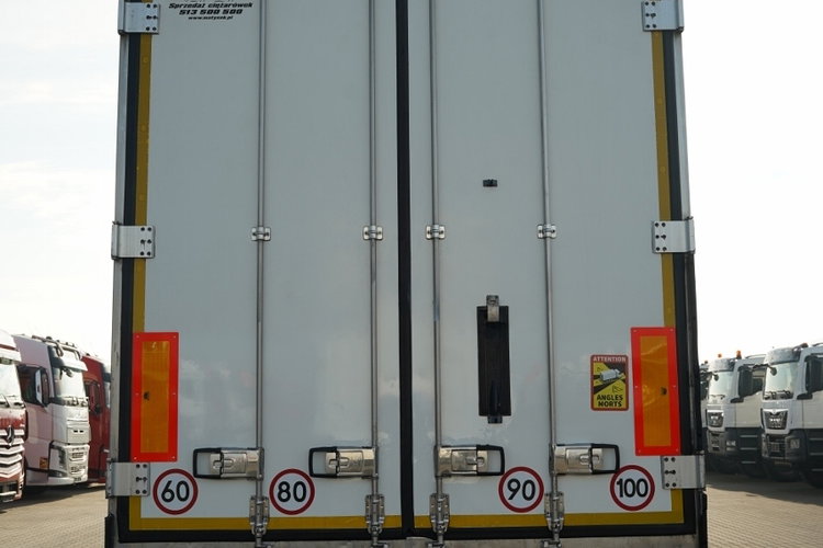 Krone CHŁODNIA / THERMO KING  SLXe 300 / OŚ PODNOSZONA /  SAF / KOSZ NA PALETY zdjęcie 15