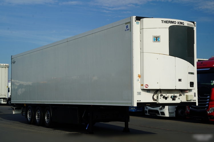 Krone CHŁODNIA / THERMO KING  SLXe 300 / OŚ PODNOSZONA /  SAF / KOSZ NA PALETY zdjęcie 1
