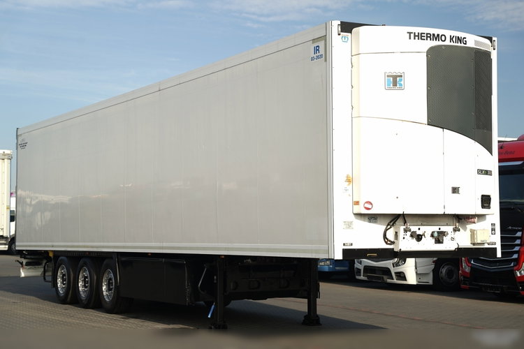 Krone CHŁODNIA / THERMO KING  SLXe 300 / OŚ PODNOSZONA /  SAF / KOSZ NA PALETY zdjęcie 3