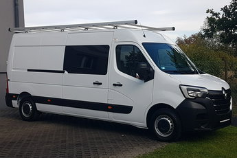 Renault Master 7 OSÓB BRYGADÓWKA DŁUGI WYSOKI KLIMA WEBASTO KRAJOWY OPEL MOVANO