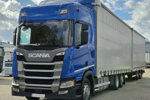 Scania R450B6x2LB + Przyczepa REDOS