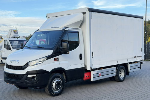 Iveco Daily 70C18 V H Firana Winda 1000kg 8-Palet DMC-7200kg Zadbany Super Stan