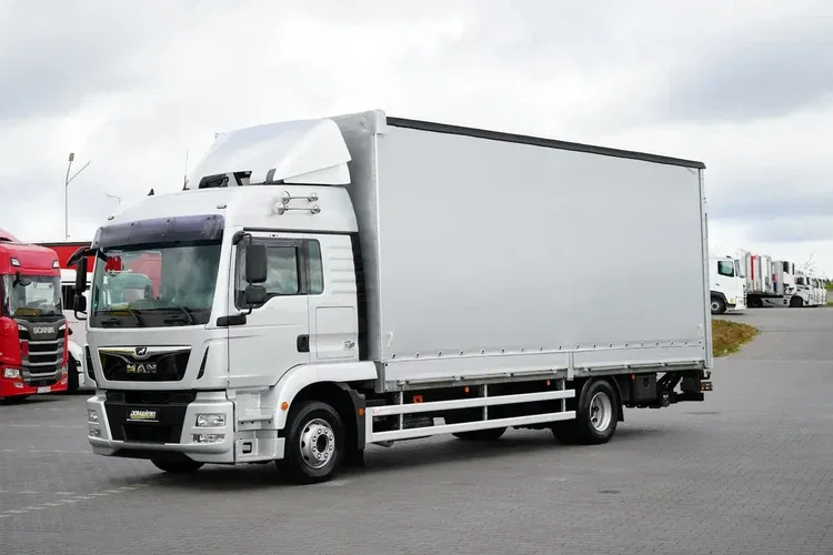 MAN TGM / 15.290 / ACC / E 6 / BURTOFIRANKA + WINDA / 18 PALET zdjęcie 1
