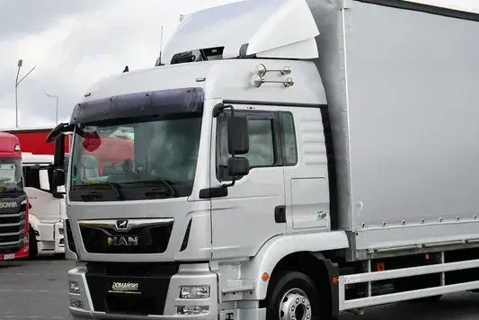 MAN TGM / 15.290 / ACC / E 6 / BURTOFIRANKA + WINDA / 18 PALET zdjęcie 14