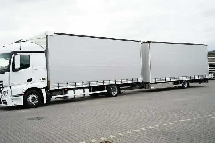Mercedes ACTROS / 1830 / ACC / E 6 / ZESTAW PRZEJAZDOWY 120 M3 / ŁAD. 15 098 KG zdjęcie 23