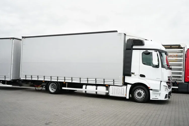 Mercedes ACTROS / 1830 / ACC / E 6 / ZESTAW PRZEJAZDOWY 120 M3 / ŁAD. 15 098 KG zdjęcie 25