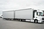 Mercedes ACTROS / 1830 / ACC / E 6 / ZESTAW PRZEJAZDOWY 120 M3 / ŁAD. 15 098 KG zdjęcie 34