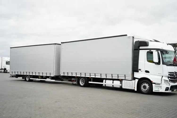 Mercedes ACTROS / 1830 / ACC / E 6 / ZESTAW PRZEJAZDOWY 120 M3 / ŁAD. 15 098 KG zdjęcie 34