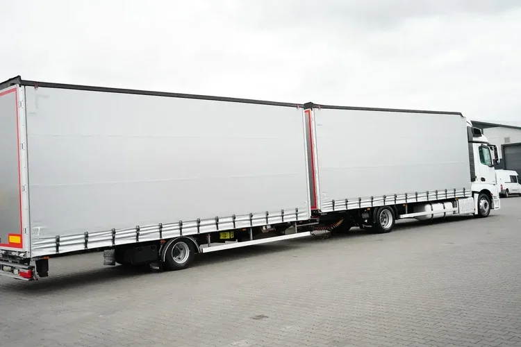 Mercedes ACTROS / 1830 / ACC / E 6 / ZESTAW PRZEJAZDOWY 120 M3 / ŁAD. 15 098 KG zdjęcie 35