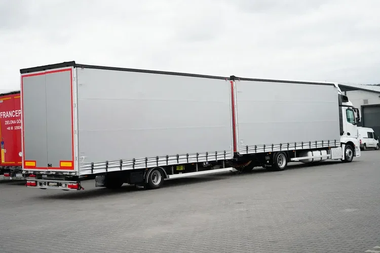 Mercedes ACTROS / 1830 / ACC / E 6 / ZESTAW PRZEJAZDOWY 120 M3 / ŁAD. 15 098 KG zdjęcie 36