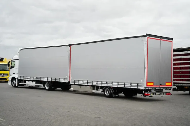 Mercedes ACTROS / 1830 / ACC / E 6 / ZESTAW PRZEJAZDOWY 120 M3 / ŁAD. 15 098 KG zdjęcie 37