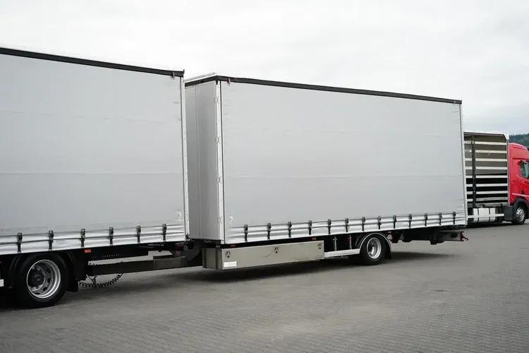 Mercedes ACTROS / 1830 / ACC / E 6 / ZESTAW PRZEJAZDOWY 120 M3 / ŁAD. 15 098 KG zdjęcie 5
