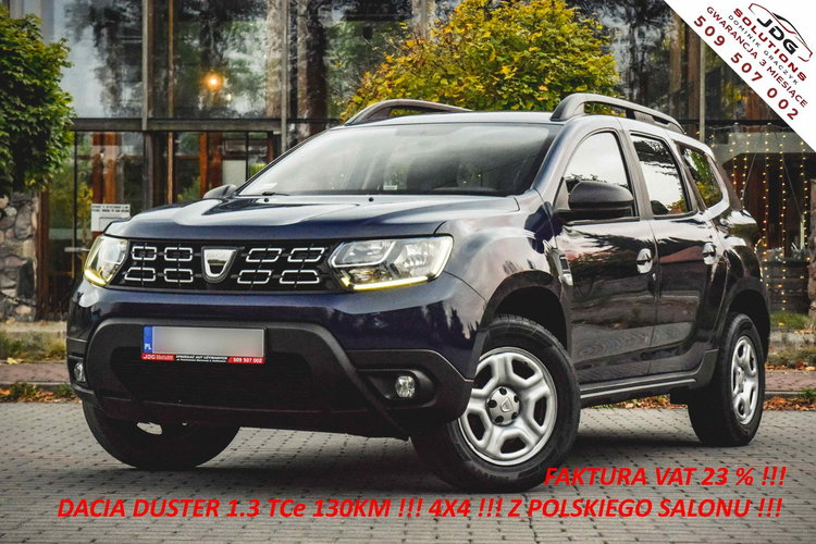 Dacia Duster 130KM 4x4 - Z polskiego salonu Oryginalny lakier - Faktura VAT 23% zdjęcie 1