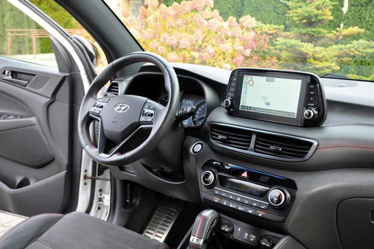 Hyundai Tucson 1.6T(177KM) N-Line 4WD Full Led Navi Kamera Skóry El.Fotele Alu19"ASO zdjęcie 28