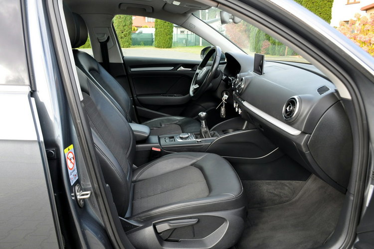 Audi A3 1.4T(122KM) Navi MMI Bi-Xenon Led Panorama Skóry Chrom I Wł Alu16"ASO zdjęcie 17
