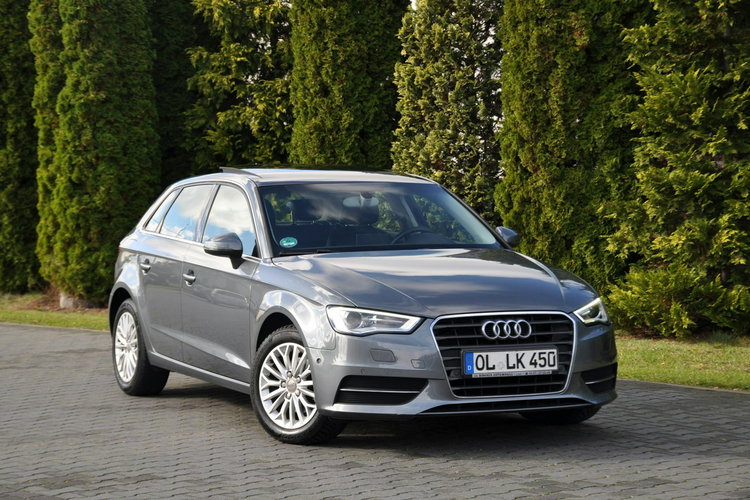 Audi A3 1.4T(122KM) Navi MMI Bi-Xenon Led Panorama Skóry Chrom I Wł Alu16"ASO zdjęcie 2