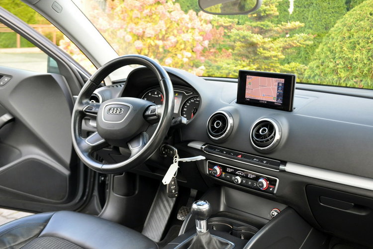 Audi A3 1.4T(122KM) Navi MMI Bi-Xenon Led Panorama Skóry Chrom I Wł Alu16"ASO zdjęcie 25
