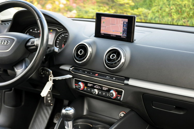 Audi A3 1.4T(122KM) Navi MMI Bi-Xenon Led Panorama Skóry Chrom I Wł Alu16"ASO zdjęcie 26