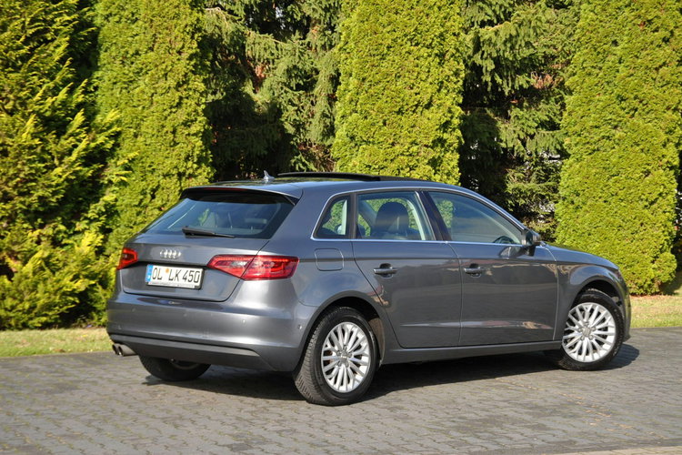 Audi A3 1.4T(122KM) Navi MMI Bi-Xenon Led Panorama Skóry Chrom I Wł Alu16"ASO zdjęcie 5