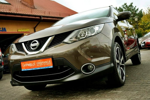 Nissan Qashqai 1.2i NAVI, alu R19, kamera, PANORAMA, 2017r.